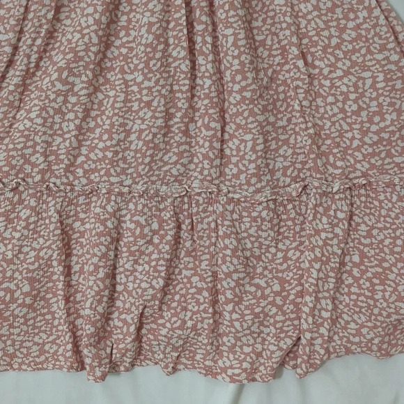 Abercrombie & Fitch Easy Waist Mini Dress, Color Dusty Pink Size XS - Picture 12 of 15